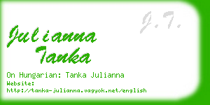 julianna tanka business card